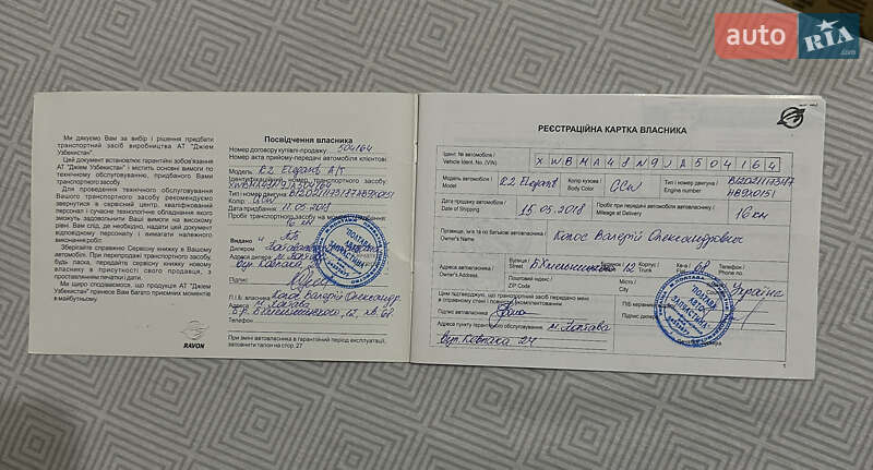 Хетчбек Ravon R2 2017 в Києві