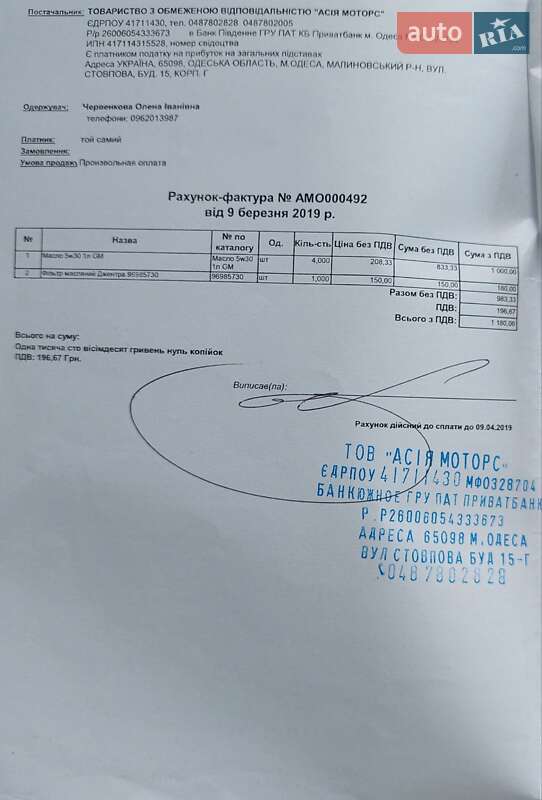 Седан Ravon R4 2018 в Болграде