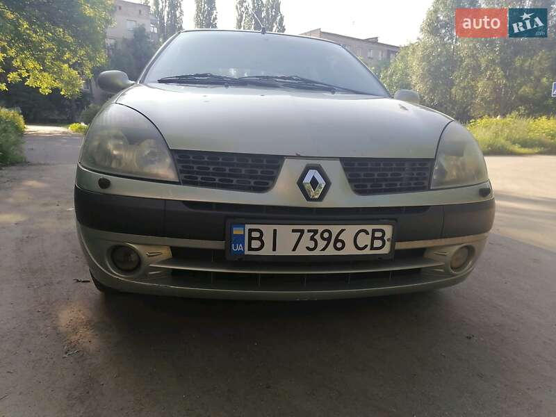 Седан Renault Clio Symbol 2002 в Полтаві
