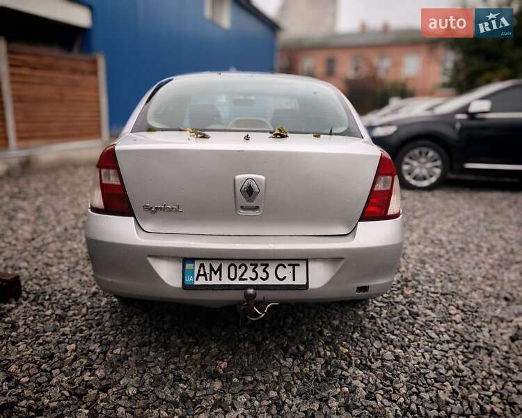 Седан Renault Clio Symbol 2007 в Бердичеві фото 7 Седан Renault Clio Symbol 2007 в Бердичеві