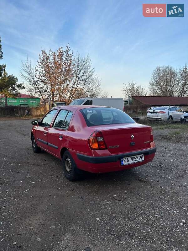 Седан Renault Clio Symbol 2003 в Киеве фото 4 Седан Renault Clio Symbol 2003 в Киеве