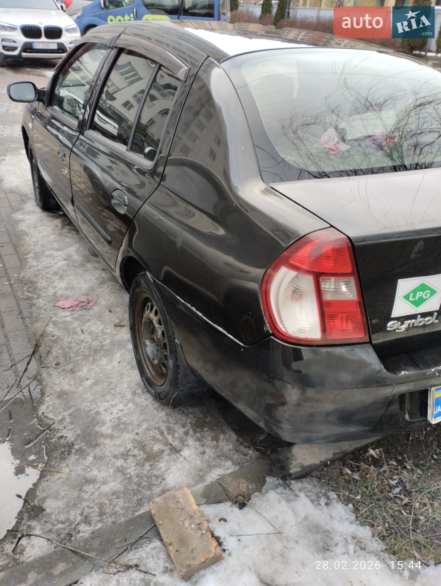 Renault Clio Symbol 2008 VIN VF1LB0BC539625878 фото оголошення 5 з 11
