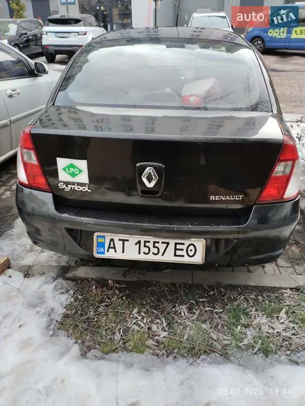Renault Clio Symbol 2008 VIN VF1LB0BC539625878 фото оголошення 2 з 38