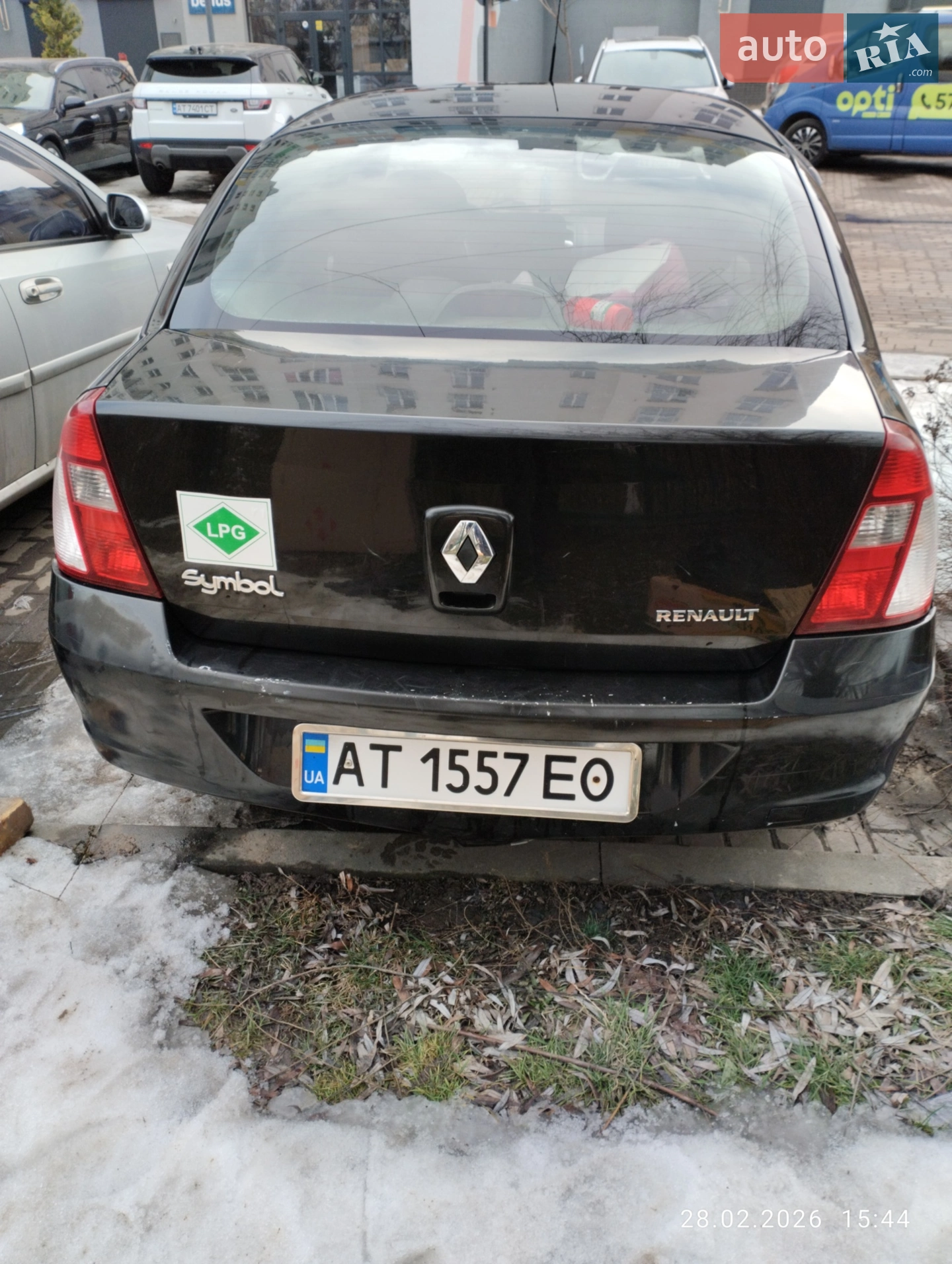 Renault Clio Symbol 2008 VIN VF1LB0BC539625878 фото оголошення 2 з 11