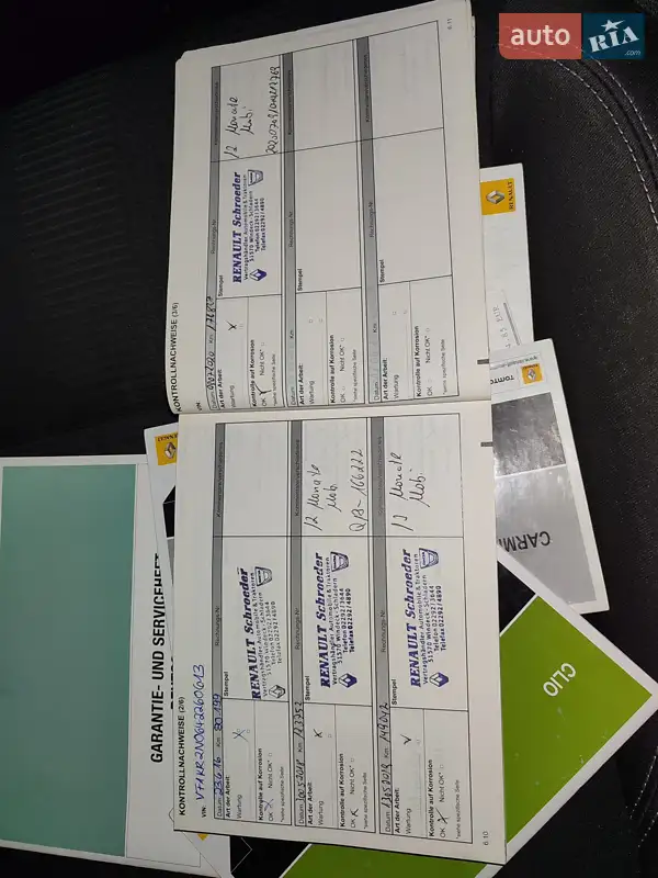 Универсал Renault Clio 2010 в Ровно документ 5 фото Универсал Renault Clio 2010 в Ровно документ