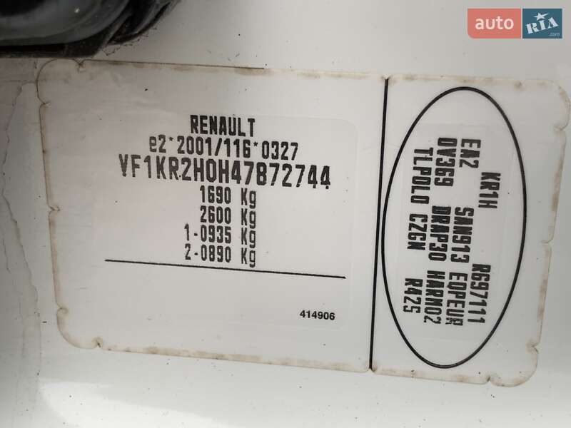 Хэтчбек Renault Clio 2012 в Бердичеве