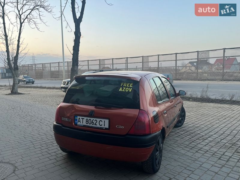 Хетчбек Renault Clio 1999 в Івано-Франківську