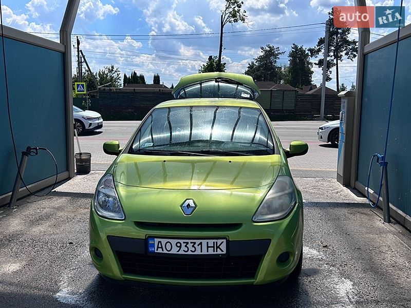 2009 Renault Clio, VIN VF1BR1G0H42055016:plate — фото 1 (autoria)