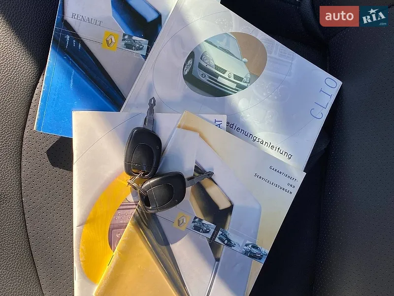 Хетчбек Renault Clio 2001 в Рівному документ
