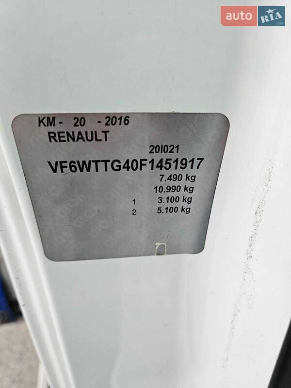 Тентований Renault D-Series 2014 в Ковелі