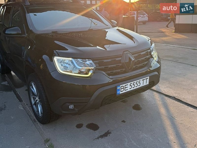 2021 Renault Duster, VIN VF1HJD40968475916:plate — фото 1 (autoria)
