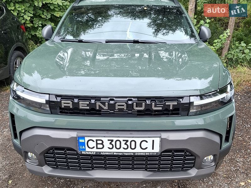 2025 Renault Duster, VIN VF1RJF01975549255:plate — photo 1 (autoria)