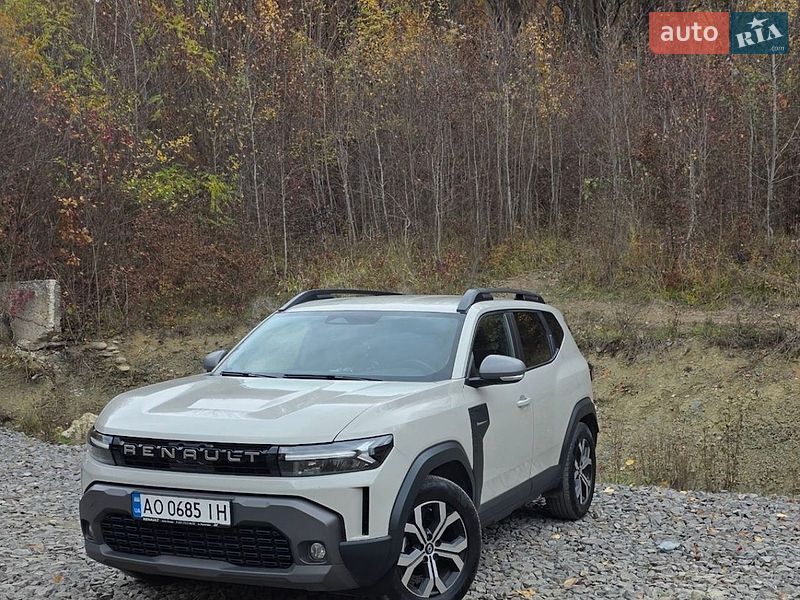 2025 Renault Duster, VIN VF1RJF01374371445:plate — zdjęcie 1 (autoria)