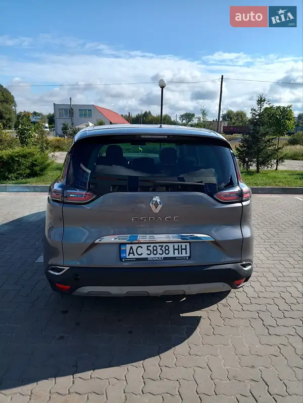 Renault Espace 2015 VIN VF1RFC00953698152 фото оголошення 5 з 49