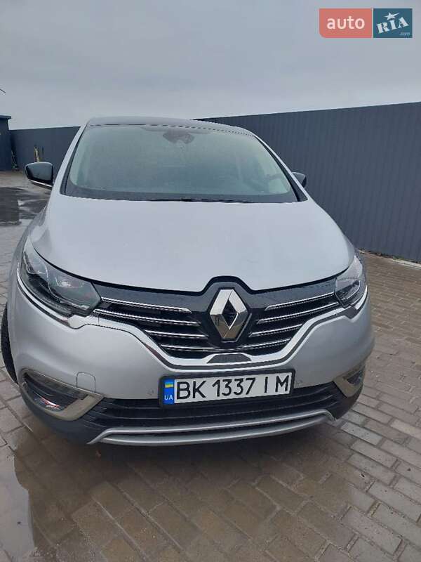 2016 Renault Espace, VIN VF1RFC00855612401:plate — фото 1 (autoria)