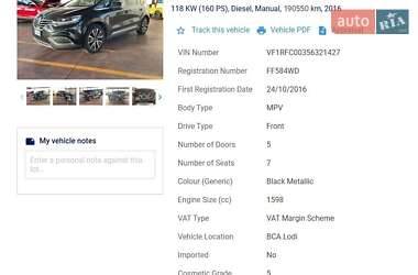Минивэн Renault Espace 2016 в 