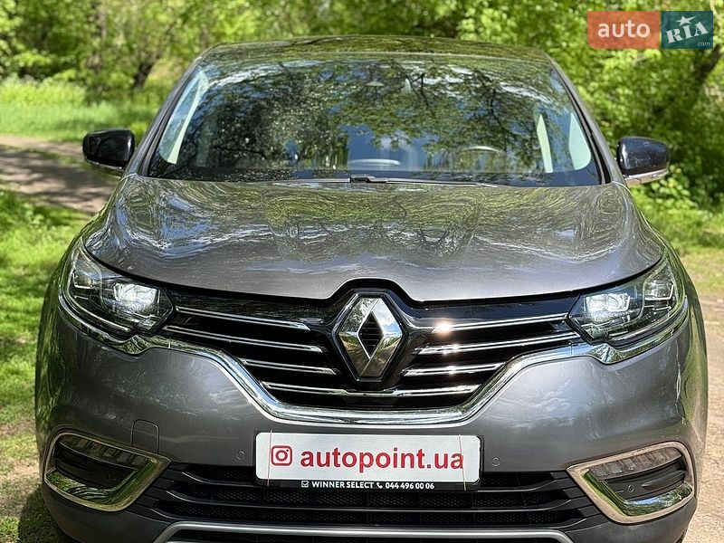 2015 Renault Espace, VIN VF1RFC00353699961:plate — фото 1 (autoria)