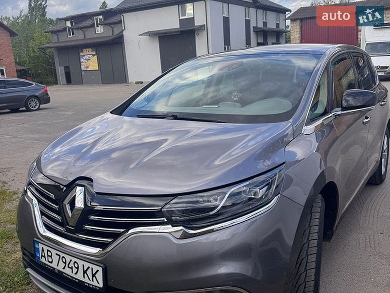 2017 Renault Espace, VIN VF1RFC00058513778:plate — фото 1 (autoria)