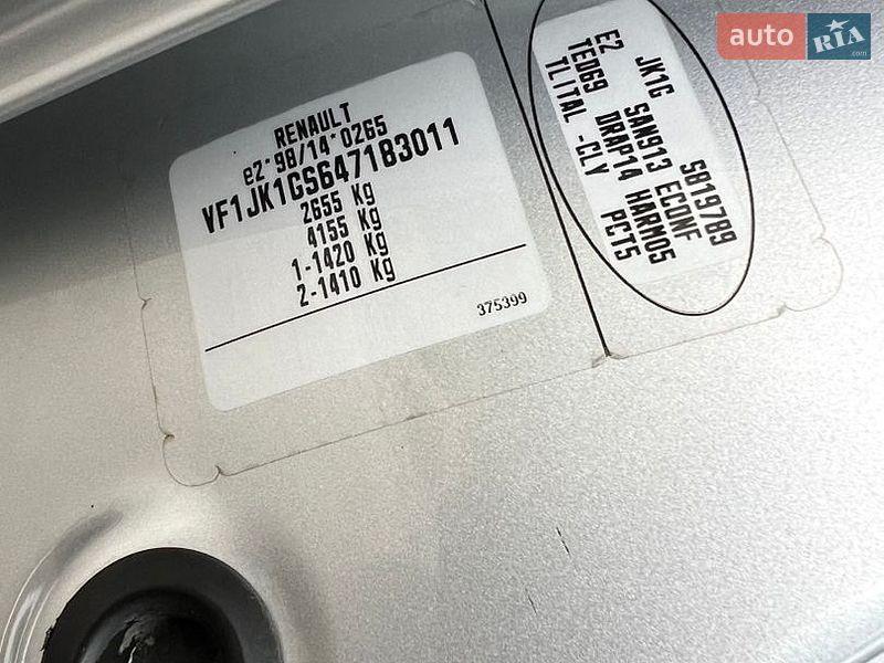 Мінівен Renault Espace 2012 в Луцьку