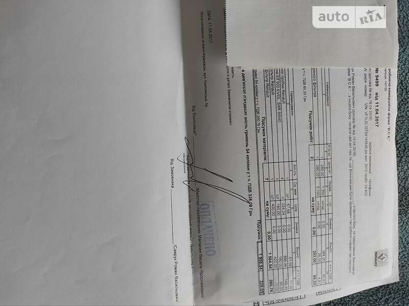 2015 Renault Fluence, VIN VF1LZL70T54140646:plate — фото 1 (autoria)
