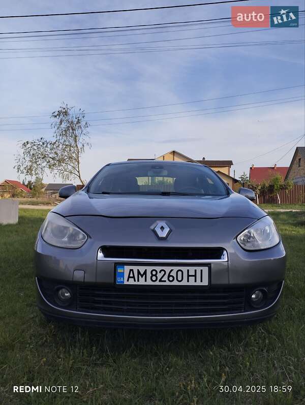 Седан Renault Fluence 2010 в Житомире