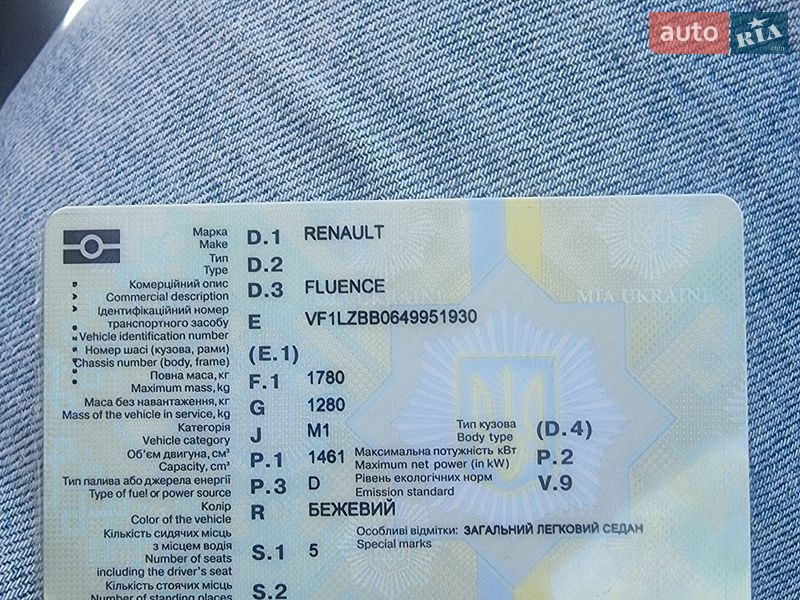 Седан Renault Fluence 2013 в Буче