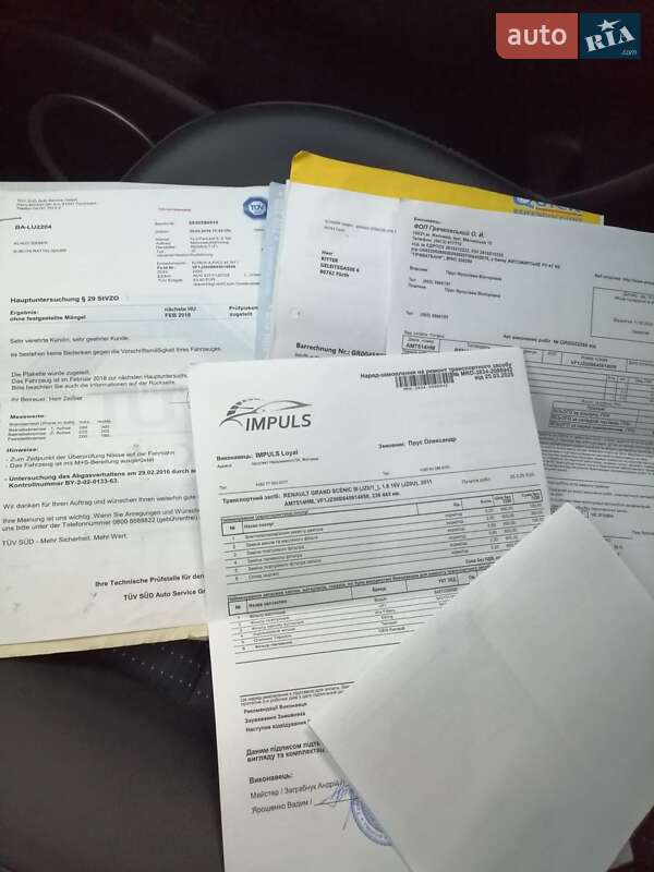 Минивэн Renault Grand Scenic 2011 в Житомире фото 9 Минивэн Renault Grand Scenic 2011 в Житомире