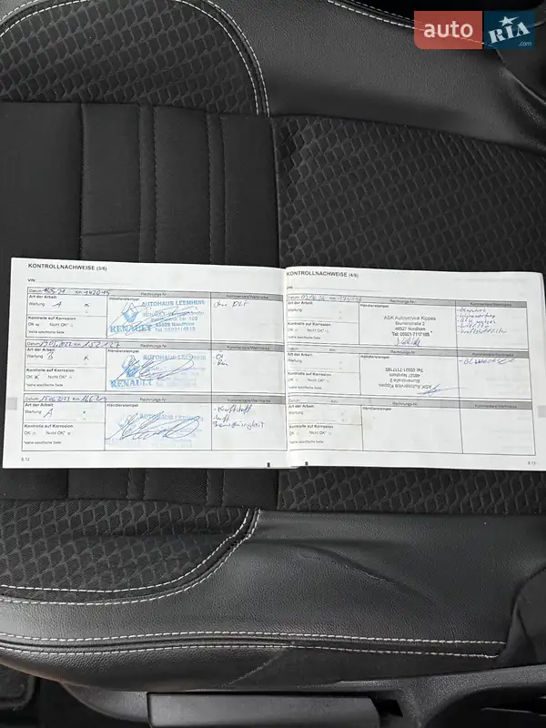 Мінівен Renault Grand Scenic 2014 в Луцьку документ