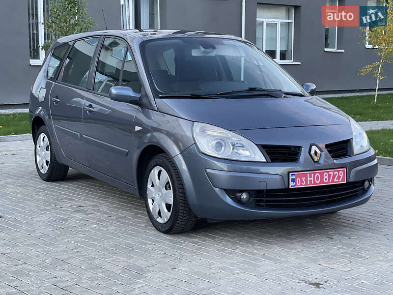 Мінівен Renault Grand Scenic 2008 в Луцьку фото 12 Мінівен Renault Grand Scenic 2008 в Луцьку
