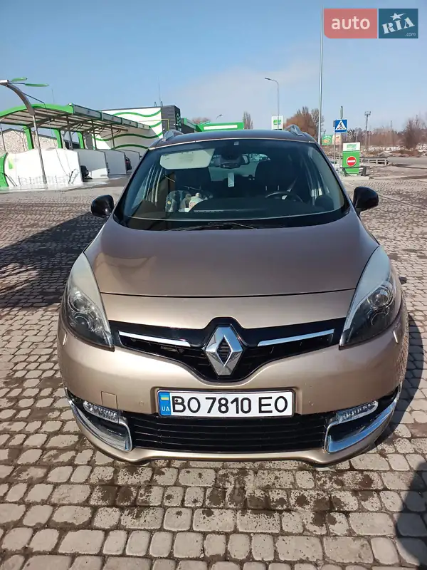 Renault Grand Scenic 2014 VIN VF1JZS0AE50155765 фото оголошення 2 з 52