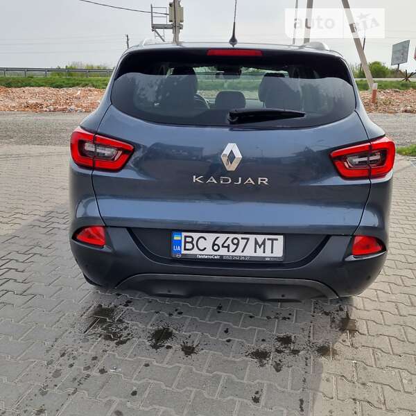 Внедорожник / Кроссовер Renault Kadjar 2016 в Львове