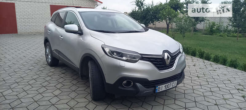 Внедорожник / Кроссовер Renault Kadjar 2017 в Кременчуге