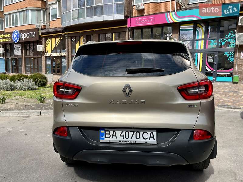Позашляховик / Кросовер Renault Kadjar 2017 в Кропивницькому