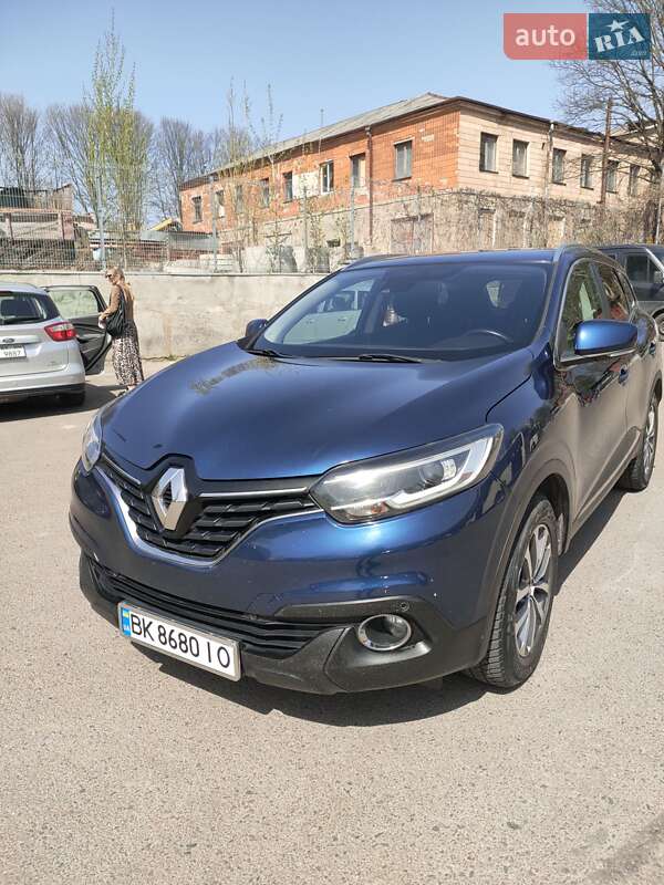 Внедорожник / Кроссовер Renault Kadjar 2016 в Ровно