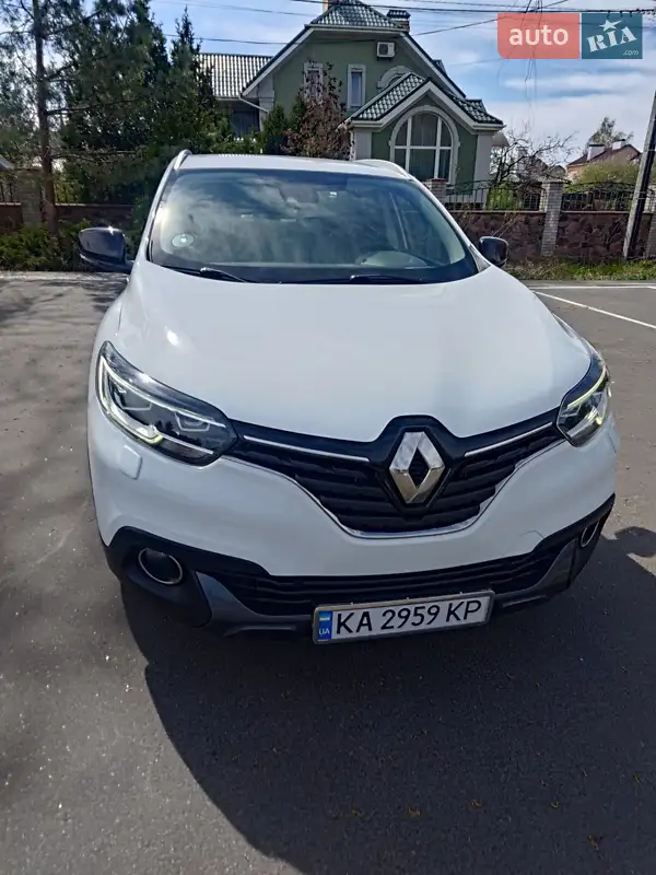 Внедорожник / Кроссовер Renault Kadjar 2018 в 