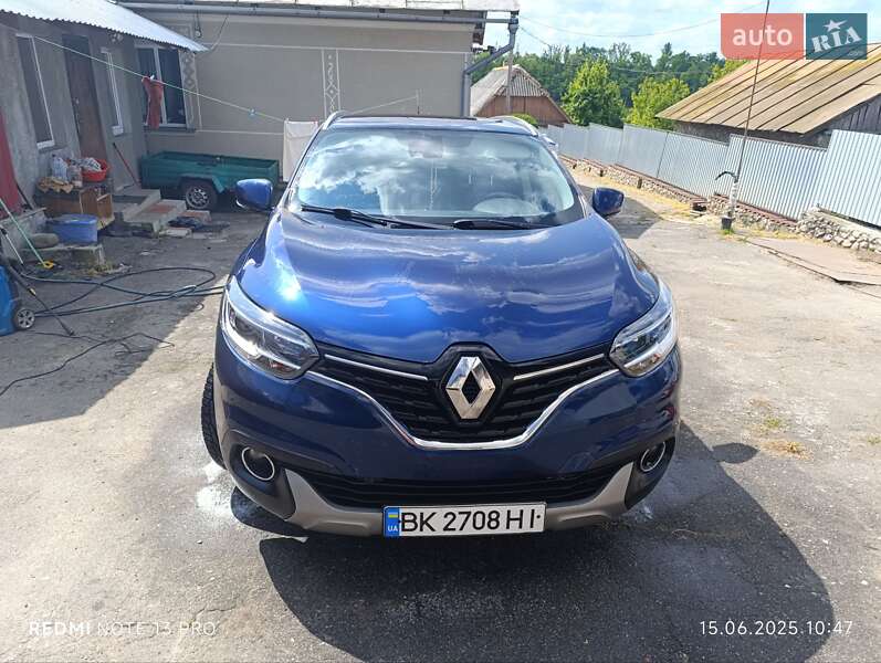 Внедорожник / Кроссовер Renault Kadjar 2016 в Тернополе