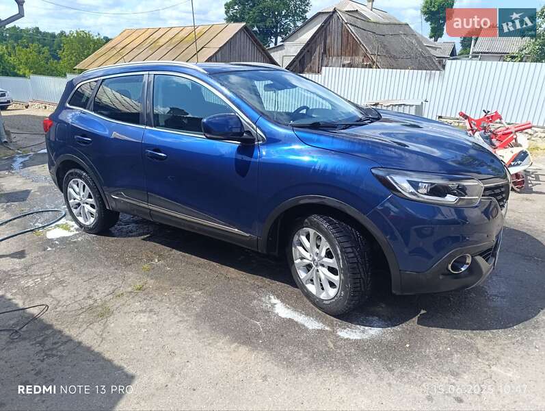 Внедорожник / Кроссовер Renault Kadjar 2016 в Тернополе