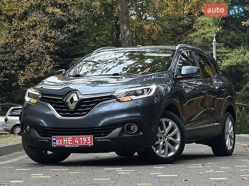 Позашляховик / Кросовер Renault Kadjar 2016 в Дрогобичі