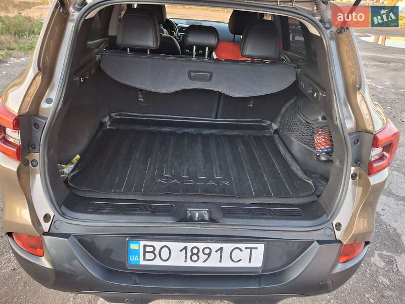 Внедорожник / Кроссовер Renault Kadjar 2016 в Тернополе