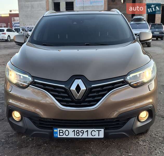Внедорожник / Кроссовер Renault Kadjar 2016 в Тернополе
