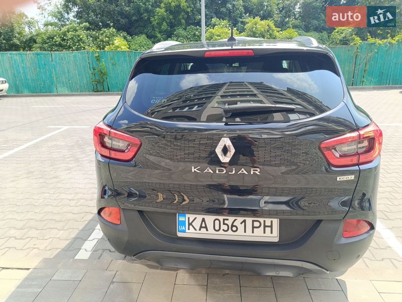 Внедорожник / Кроссовер Renault Kadjar 2017 в Вишневом фото 7 Внедорожник / Кроссовер Renault Kadjar 2017 в Вишневом