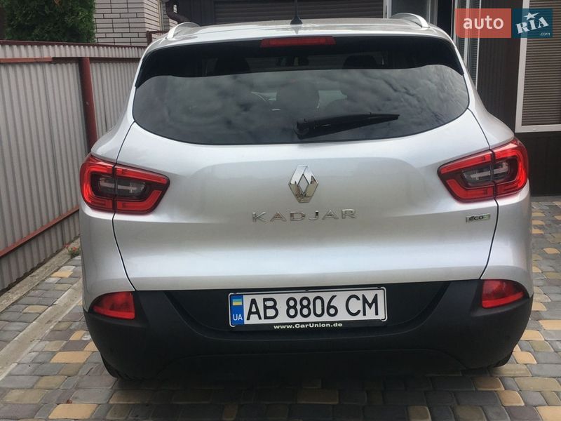 Внедорожник / Кроссовер Renault Kadjar 2016 в Виннице