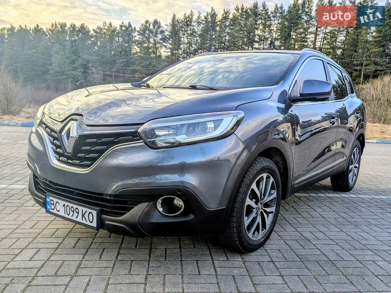 Позашляховик / Кросовер Renault Kadjar 2018 в Львові