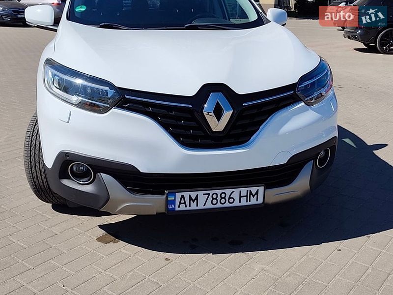 Внедорожник / Кроссовер Renault Kadjar 2015 в Житомире