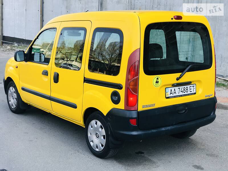 Вантажопасажирський фургон Renault Kangoo 2001 в Києві фото 5 Вантажопасажирський фургон Renault Kangoo 2001 в Києві