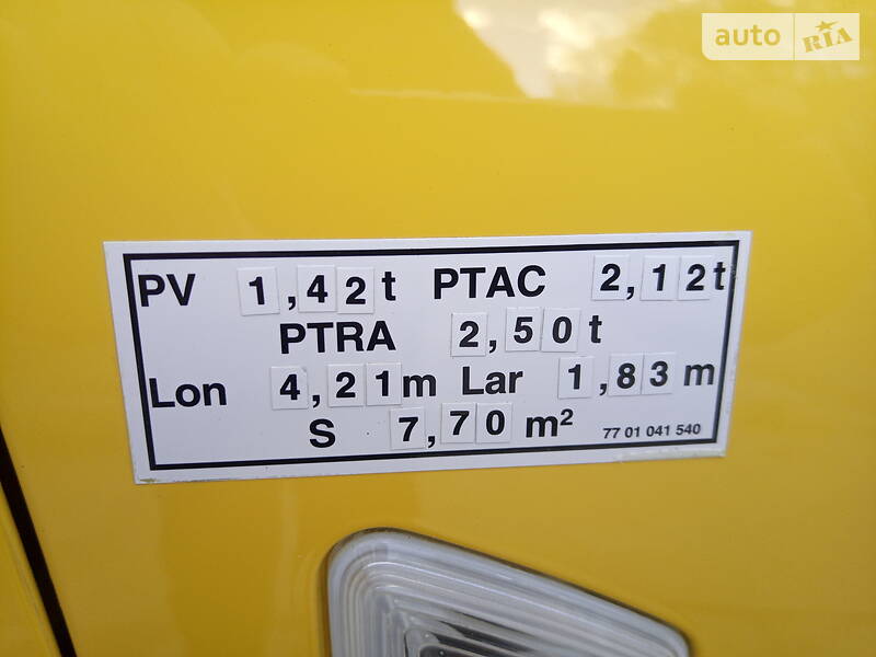 Вантажопасажирський фургон Renault Kangoo 2012 в Обухові