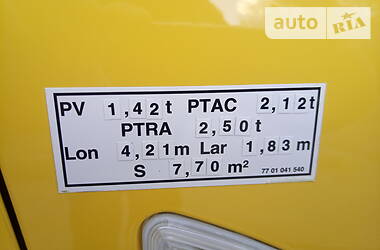 Вантажопасажирський фургон Renault Kangoo 2012 в 