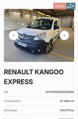 Мінівен Renault Kangoo 2019 в 