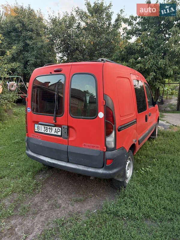 Вантажний фургон Renault Kangoo 2001 в Кременчуці