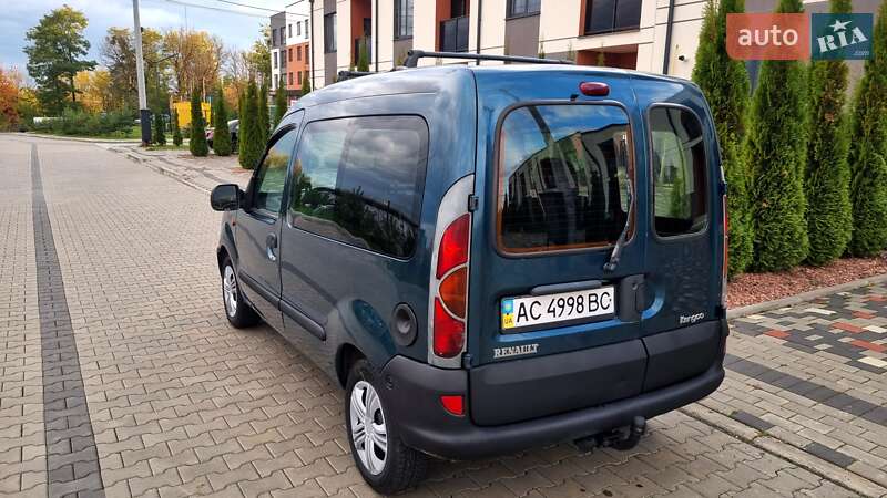 Мінівен Renault Kangoo 1998 в Луцьку фото 47 Мінівен Renault Kangoo 1998 в Луцьку